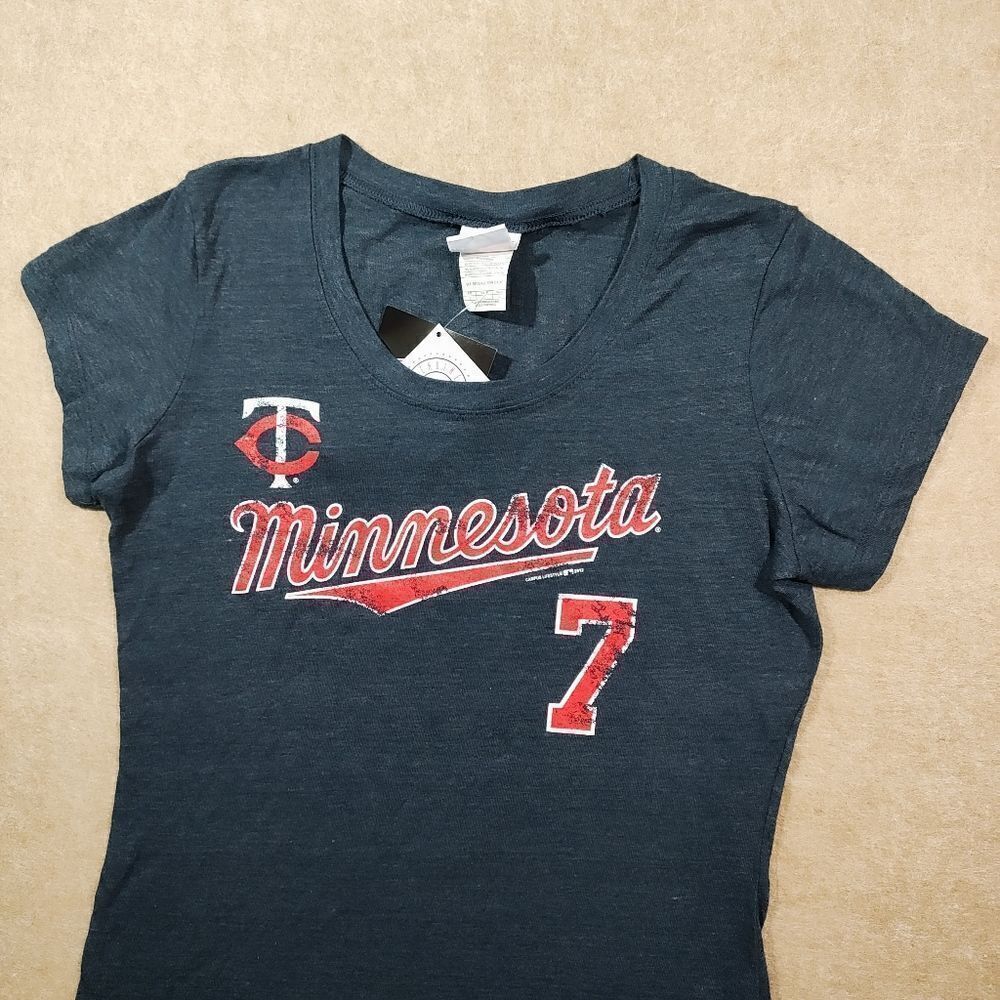 MLB Minnesota Twins Short Sleeve T-Shirt Large #G
